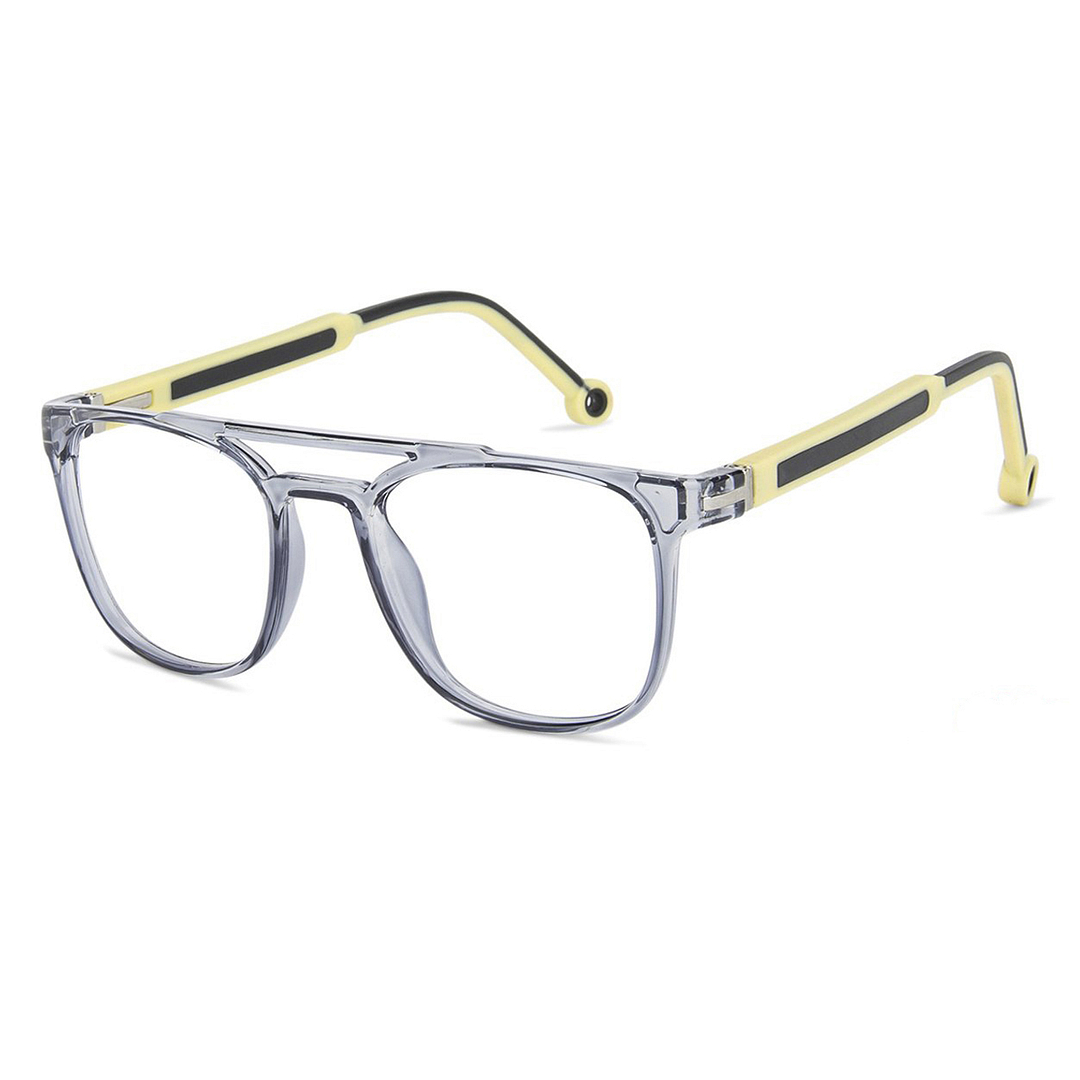 Hooper Online Gray Transparent Full Rim Square left side