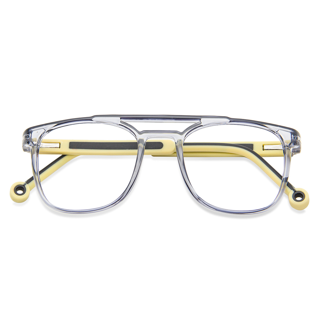 Hooper Online Gray Transparent Full Rim Square right side