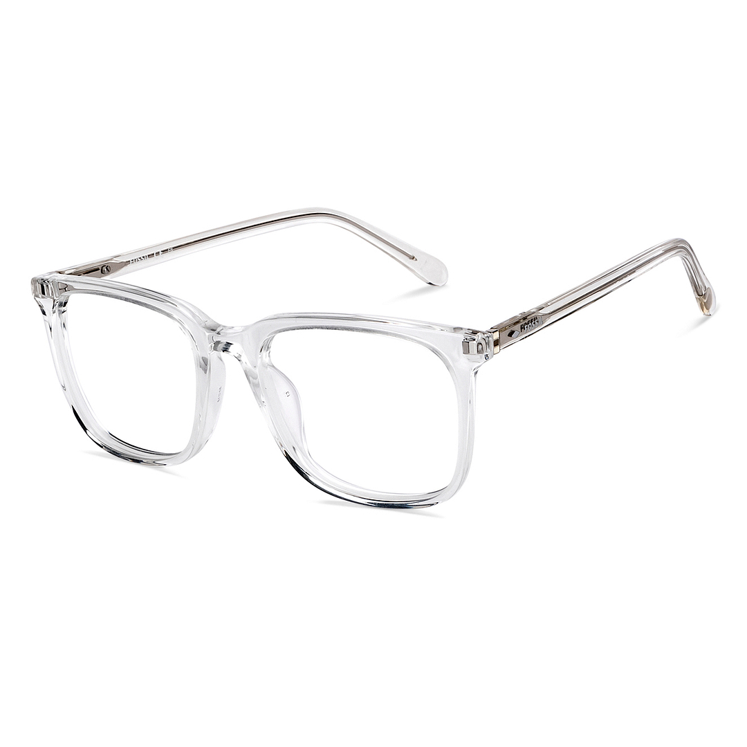 Transparent Full Rim Square Fossil FOS 7089-900 Eyeglasses