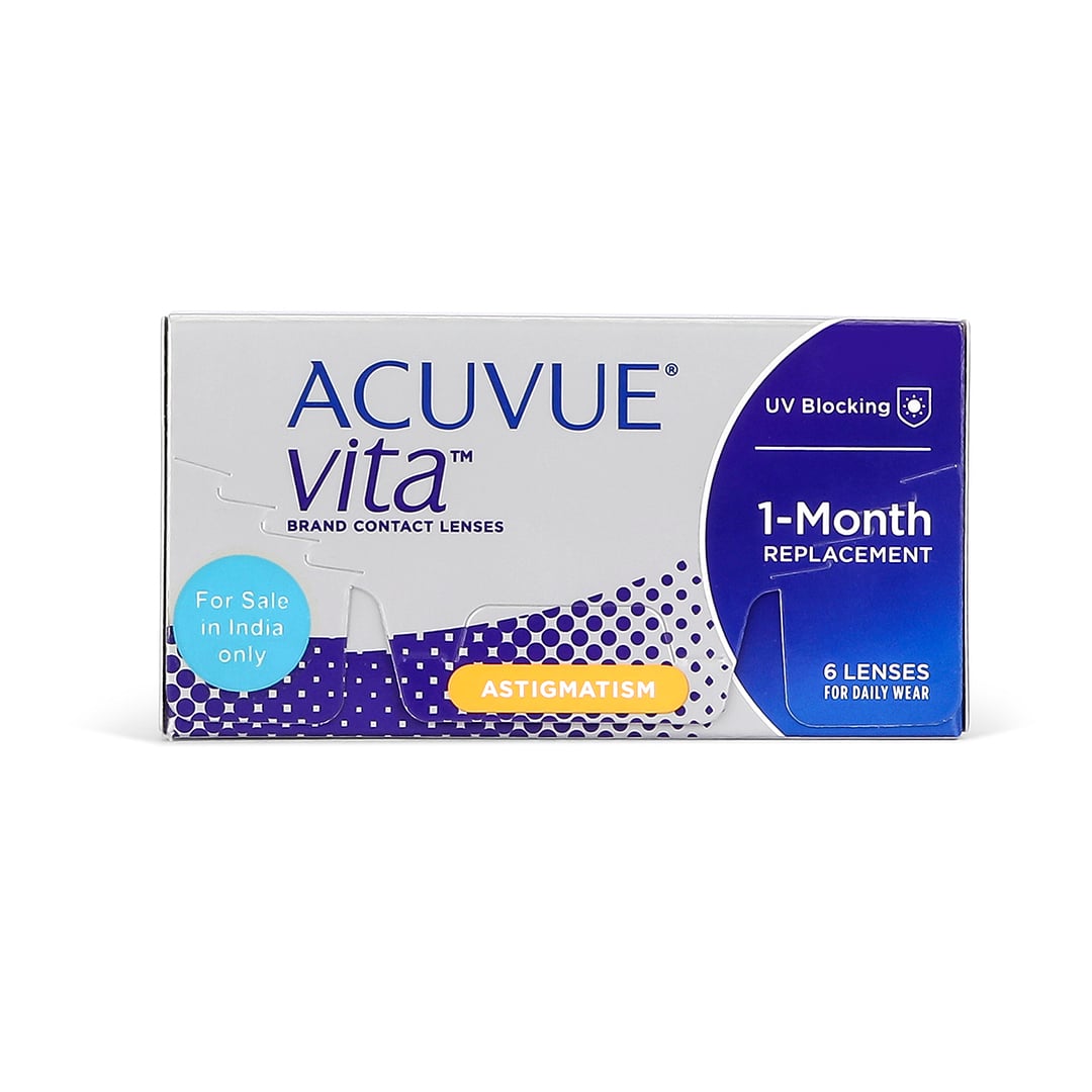 Shop online for Johnson & Johnson Aucvue Vita For Astigmatism (6 Lens Box)