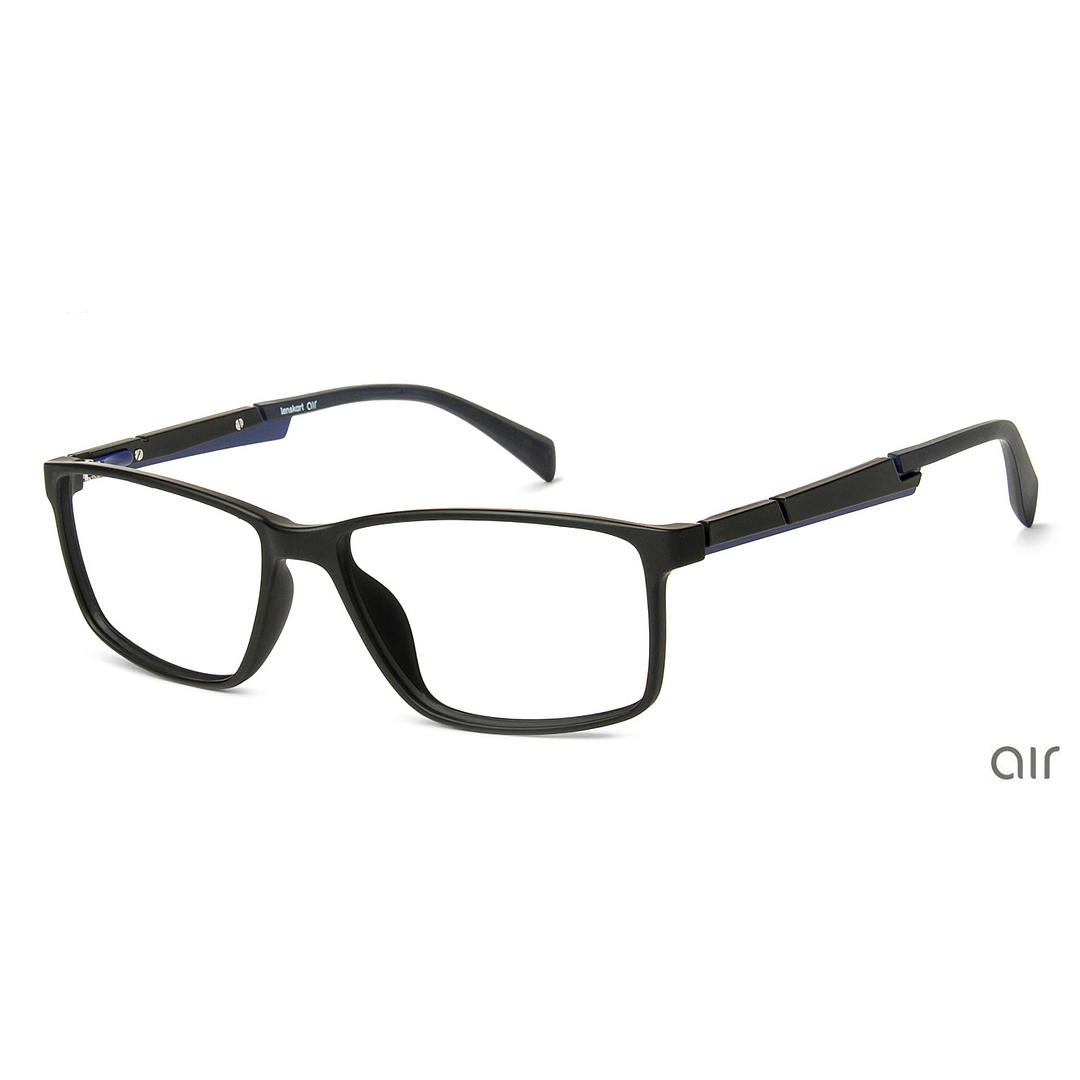 Buy Lenskart Air Black TR90 Rectangle Spectacles Online || Lenskart ...