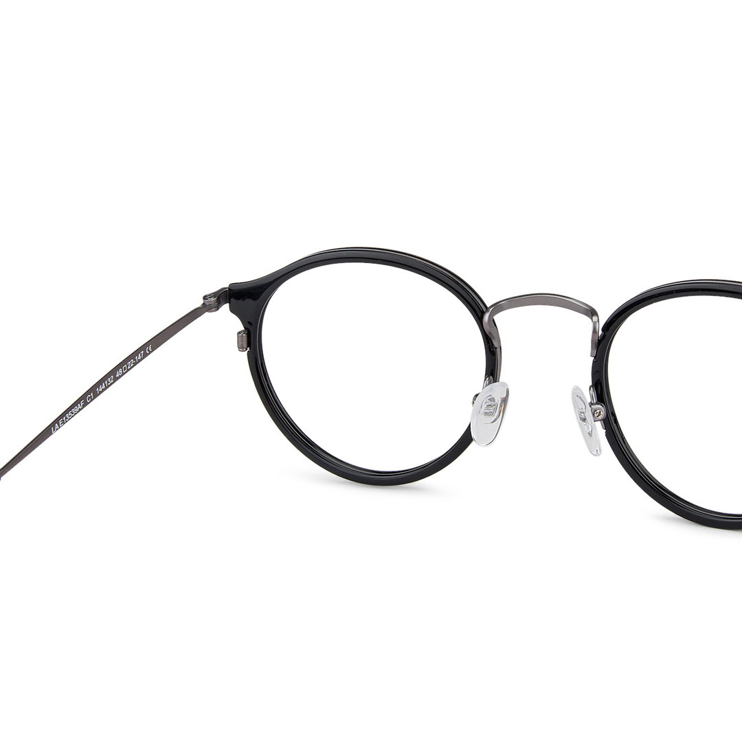 Buy Lenskart Air Gunmetal TR90 Round Spectacles Online || Lenskart ...