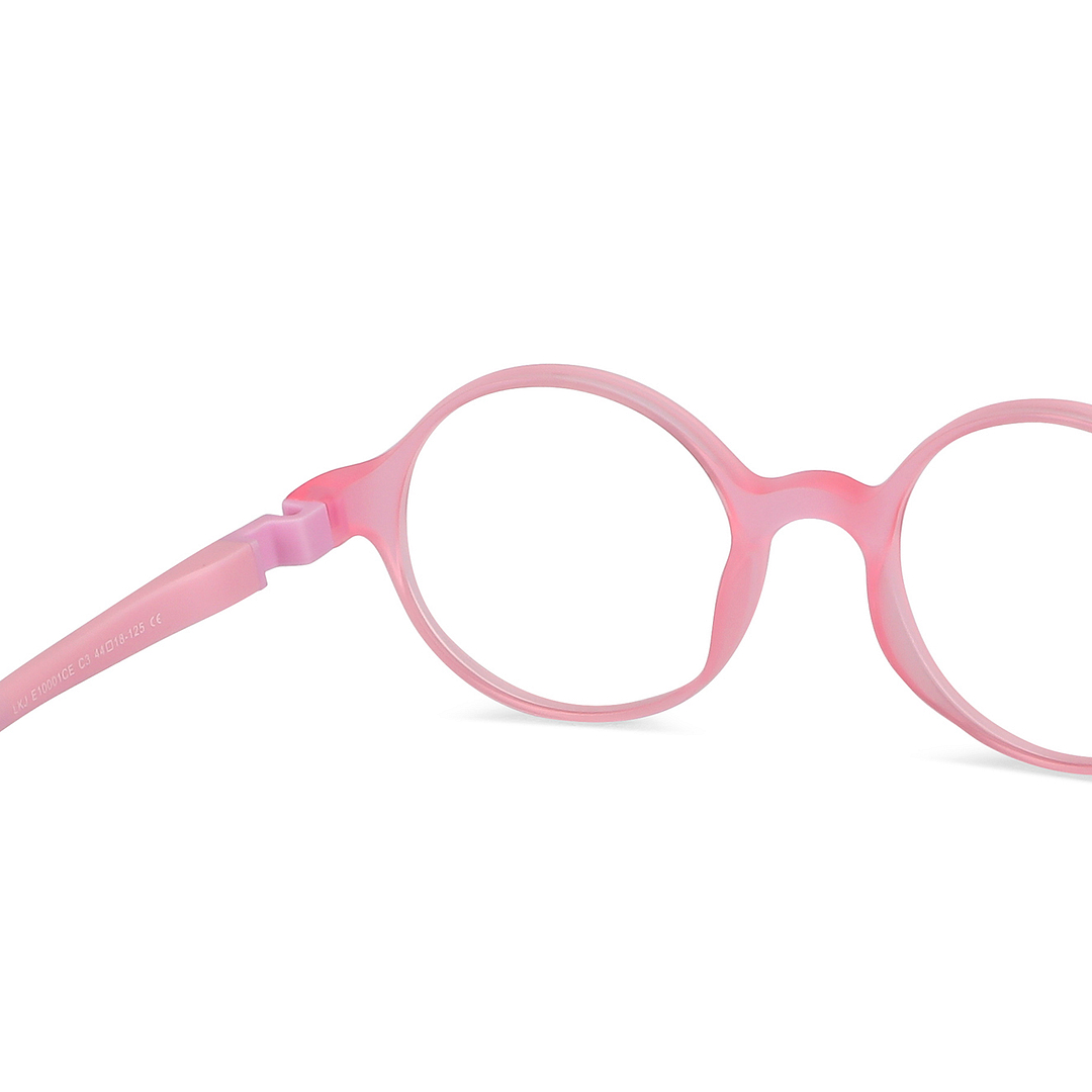 Blue-Block Kids Computer Glasses: Matte Pink Transparent Pink Purple ...