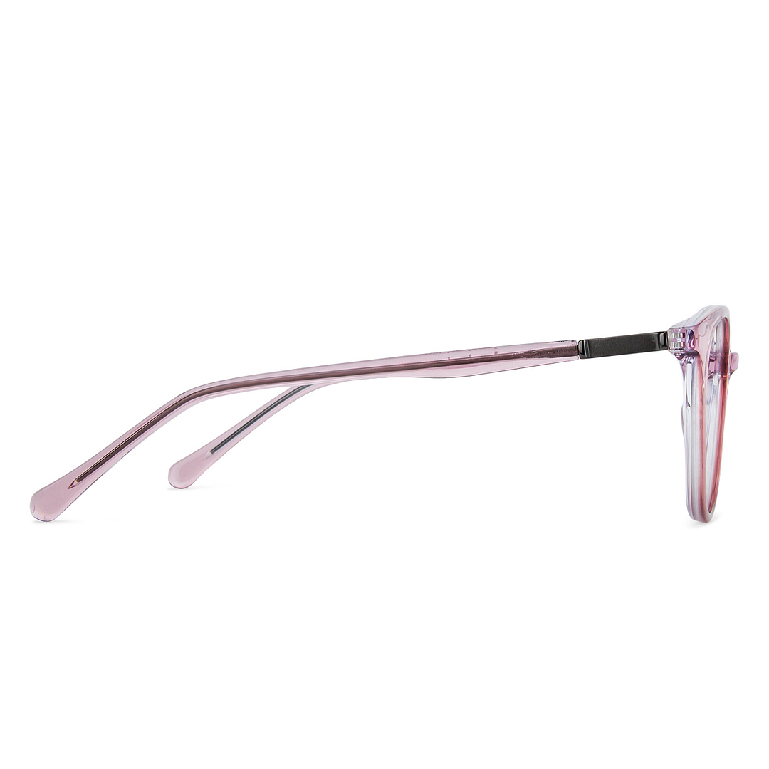 Buy Hooper Pink Acetate Round Spectacles Online || Lenskart Singapore ...