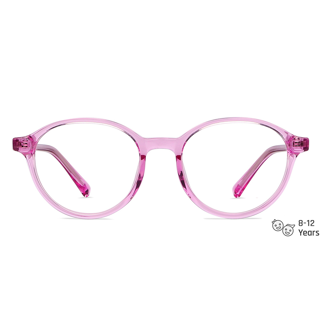 Buy Hooper Pink Acetate Round Spectacles Online || Lenskart Singapore ...