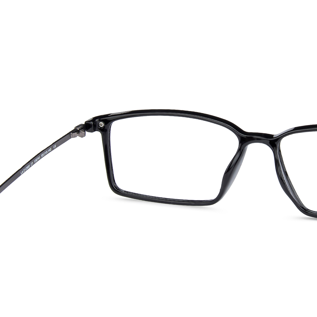Buy Lenskart Air Black Ultem Rectangle Spectacles Online || Lenskart ...