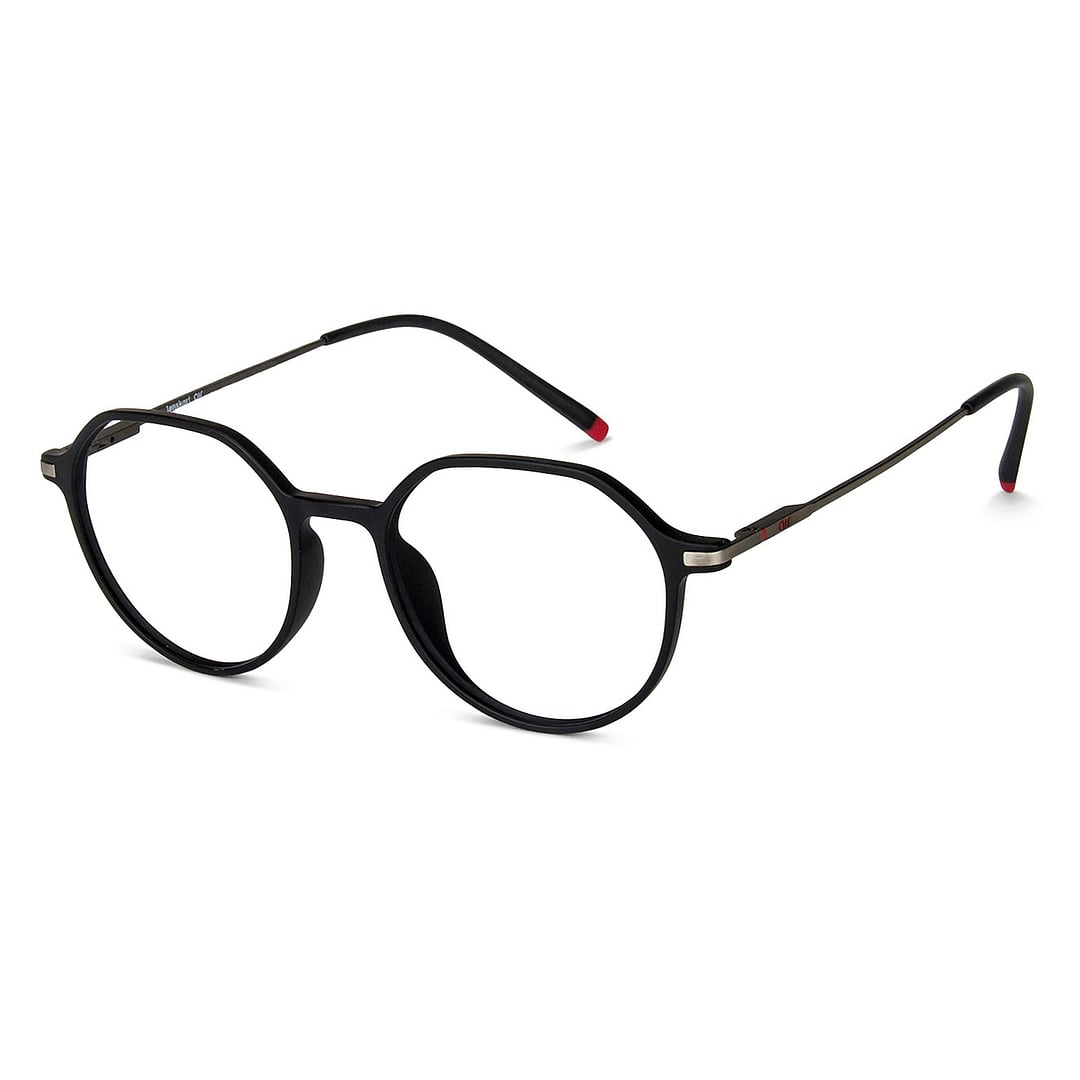 Buy Lenskart Air Black Ultem Round Spectacles Online || Lenskart ...