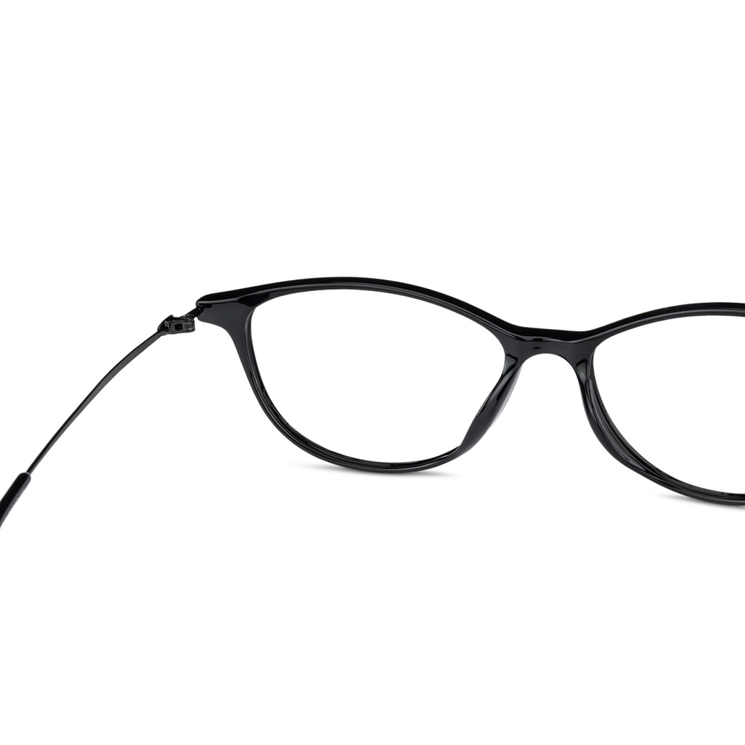 Buy Black Full Rim Cat Eye Lenskart Air Online Air fusion P009 ...