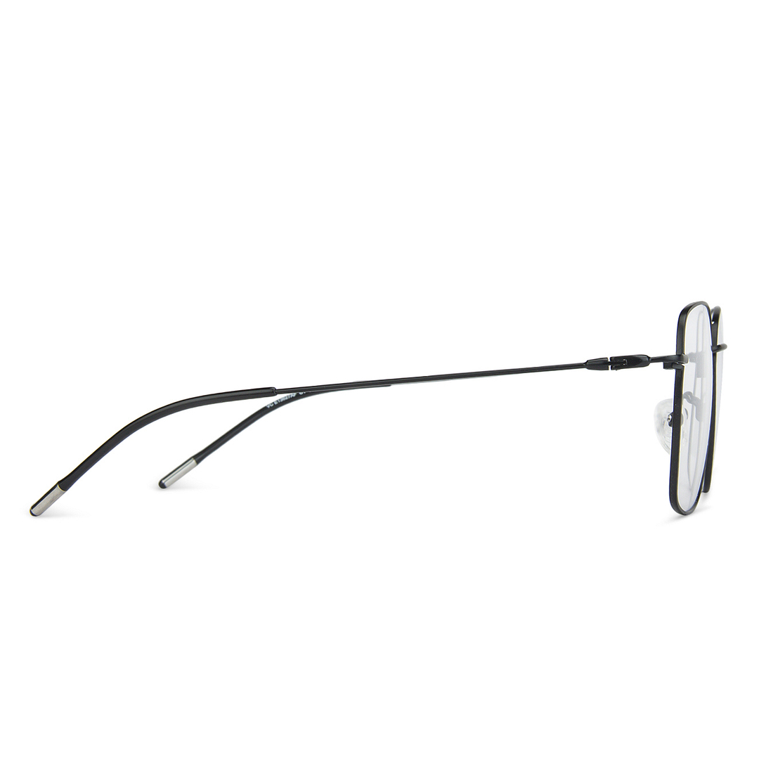 Buy Matte Black Full Rim Geometric Vincent Chase SG Essentials VC ...