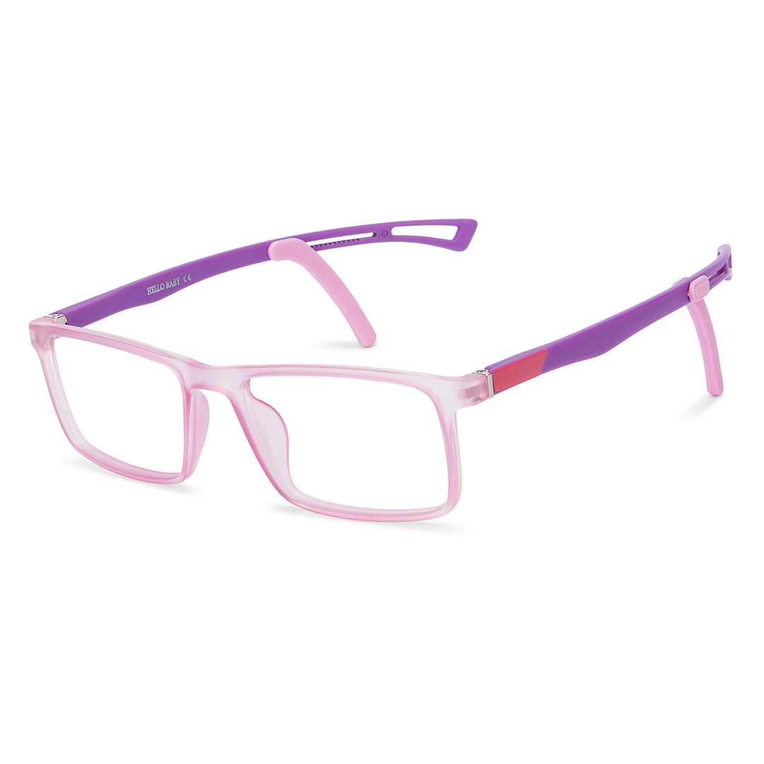 Buy Blue-Block Kids Computer Glasses: Pink Transparent Red Purple Pink ...