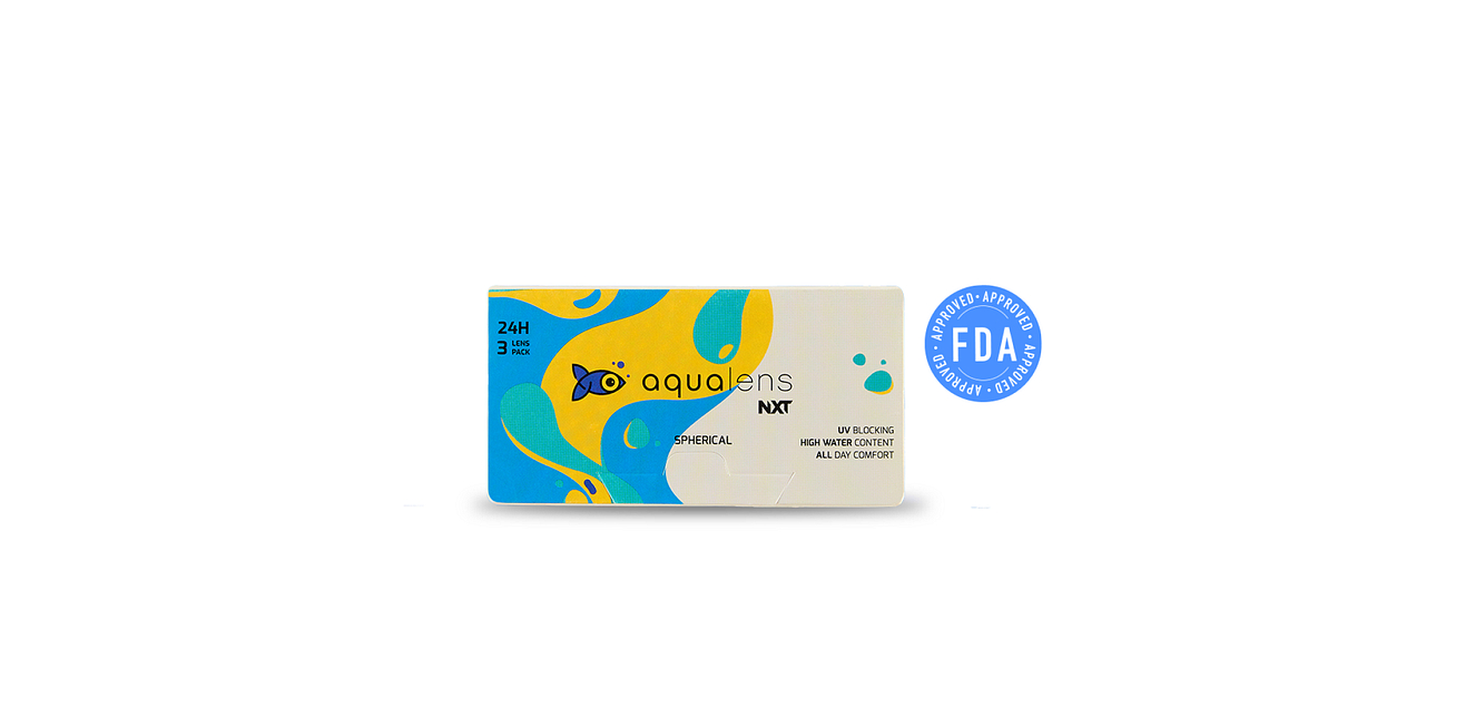 Aqualens Nxt Aqualens 24Hrs NXT Monthly Disposable in specs