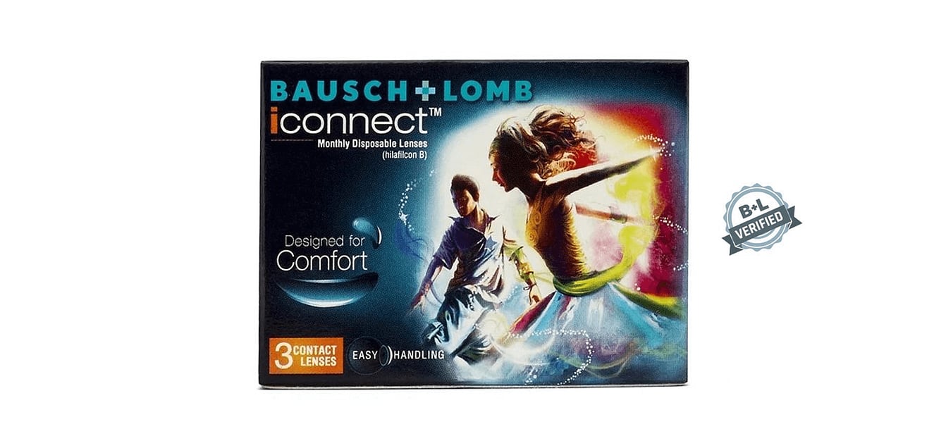 Bausch & Lomb iConnect  Monthly Disposable in specs