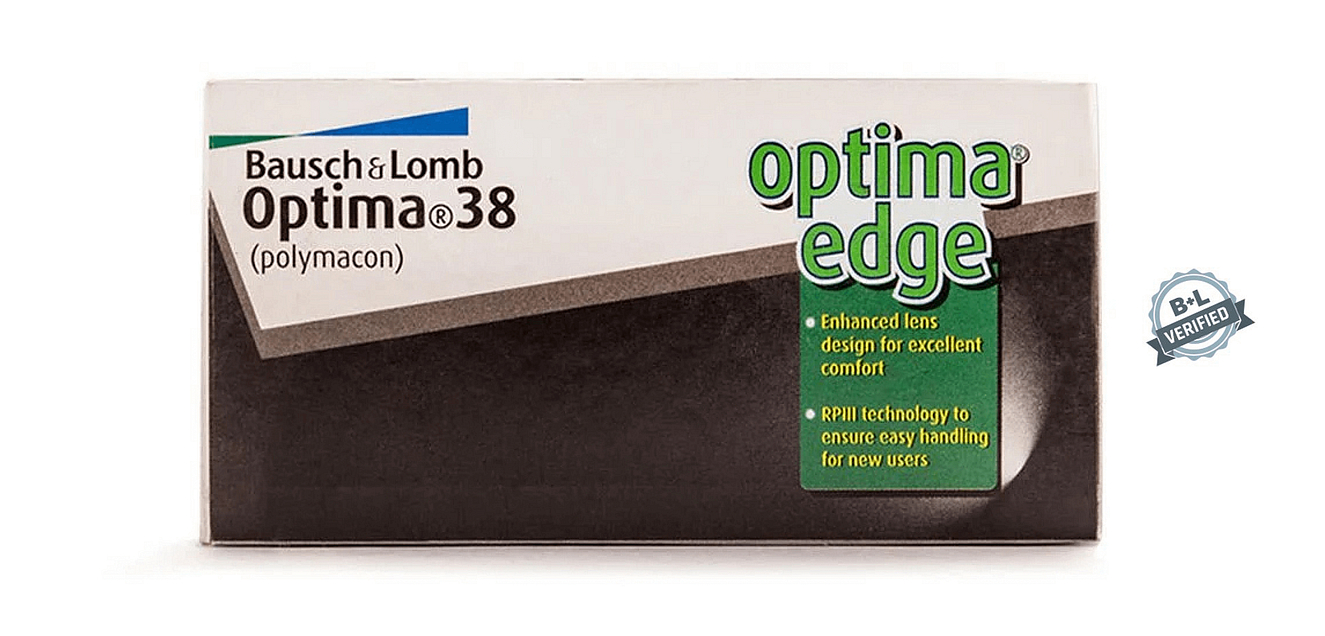 Bausch & Lomb  Optima 38 Yearly Disposable in specs