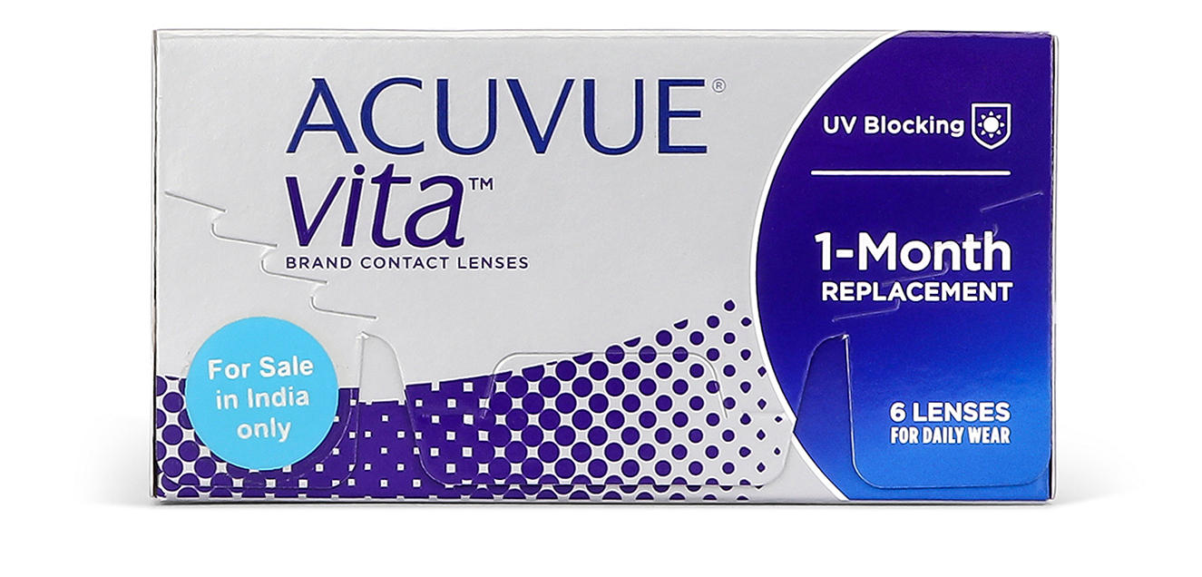 Acuvue  Vita Monthly Disposable with BC 8.4 in specs