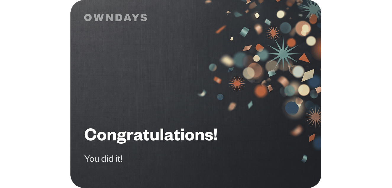 Owndays Gift Card 16