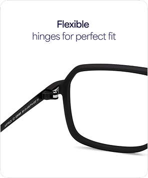 Buy Black Full Rim Aviator John Jacobs TR Flex JJ E70121