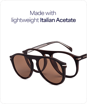 Buy Brown Tortoise Full Rim Aviator John Jacobs JJ E17137-C3 JJ