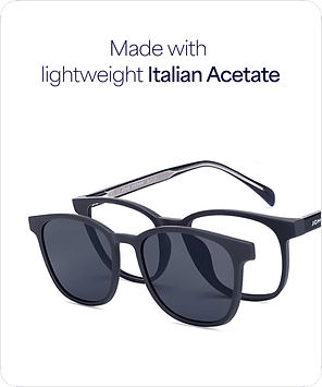 Buy Grey Blue Full Rim Square John Jacobs JJ E17136-C1 JJ Flip