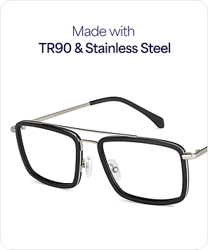 Half Rim Lenskart Iron Man Glasses Foster Grant Ironman IM 2000