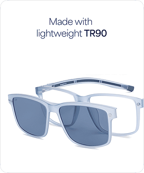 Buy Blue Sky Blue Full Rim Square Lenskart Air Switch LA E16945-C1