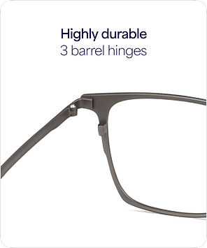 Buy Antique Gunmetal Full Rim Square OWNDAYS OD TITANIUM OD E50059