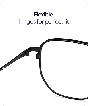 Buy Black Full Rim Geometric Vincent Chase SLEEK STEEL VC E15478