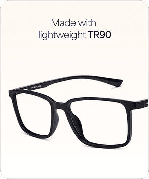 Buy Black Full Rim Rectangle Vincent Chase Online VC