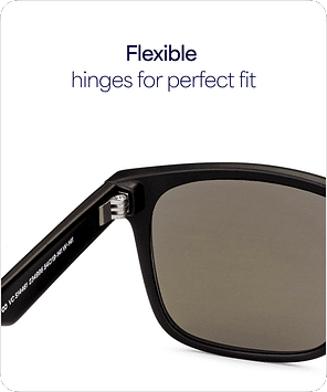 Buy Blue Mirror Matte Black Full Rim Square Vincent Chase