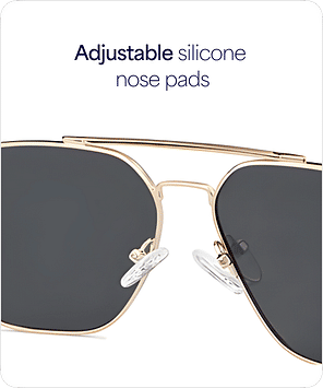 Buy Gold Black Full Rim Geometric Vincent Chase LIVEWIRE VC S14495