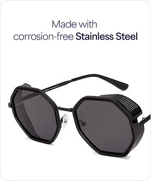 Black Grey Buy ステンレススチール 素材: VERSA（ヴァイスヴァーサ） VICE Full Sun VC Polarized Chase Vincent Square Rim 調理器具