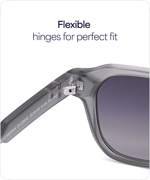 Buy Grey Gradient Gray Full Rim Square Vincent Chase Polarized