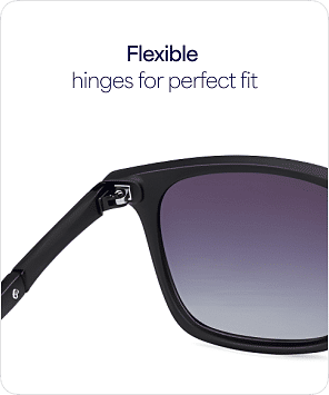 Buy Matte Black Blue Gradient Full Rim Square Vincent Chase