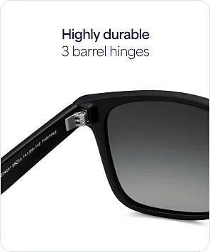 Buy Grey Gradient Black Full Rim Square Vincent Chase