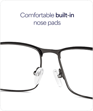 Black Gold Full Rim Square Vincent Chase SLEEK STEEL VC E12395 XL