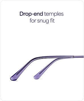 Buy Purple Full Rim Geometric Vincent Chase SLEEK STEEL VC E13783