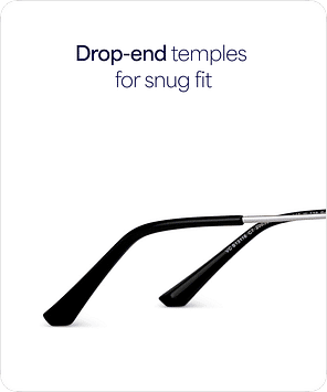 Buy Silver Black Gradient Full Rim Rectangle Square Vincent