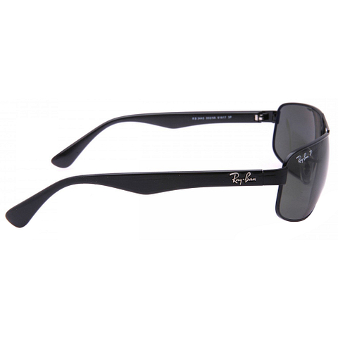 BRANDED Black Full Rim Rectangle left side