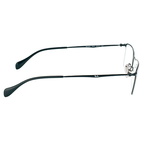 BRANDED Black Full Rim Rectangle left side BRANDED Black Full Rim Rectangle left side