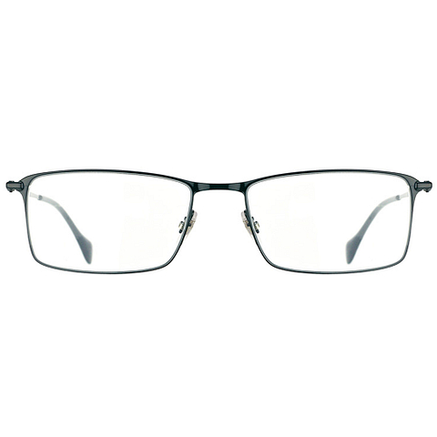 BRANDED Black Full Rim Rectangle left side BRANDED Black Full Rim Rectangle left side