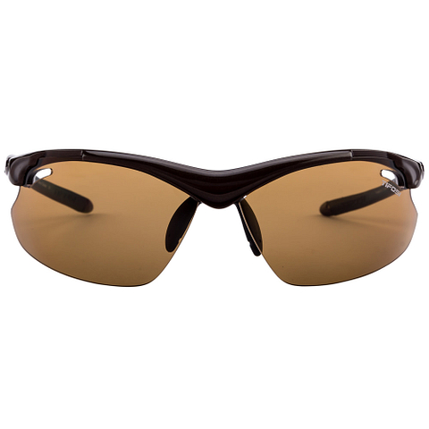 BRANDED Dark Brown Half Rim Others right side