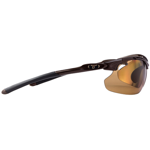 BRANDED Dark Brown Half Rim Others left side