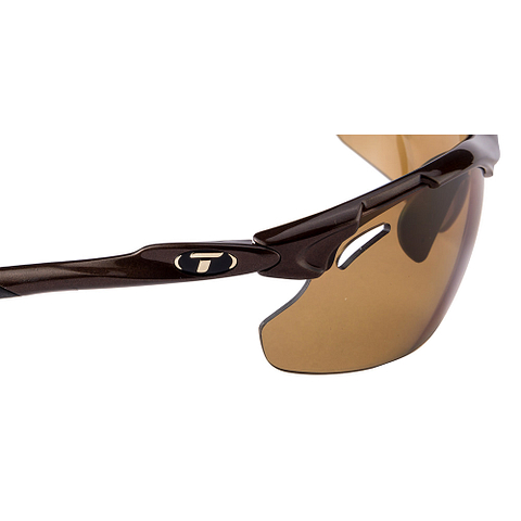 BRANDED Dark Brown Half Rim Others right side