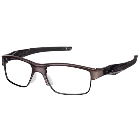 Oakley Light Gray Full Rim Rectangle left side