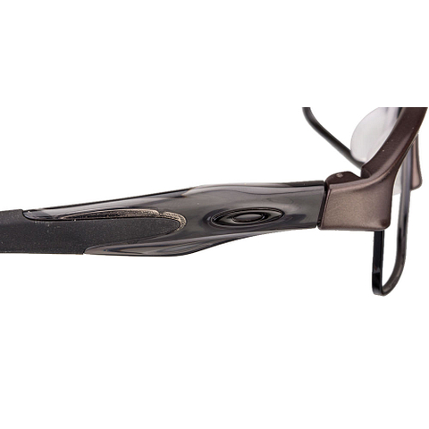 Oakley Light Gray Full Rim Rectangle left side
