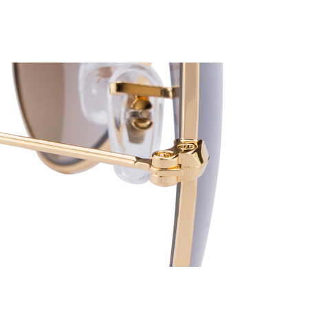 BRANDED Gold Full Rim Aviator right side