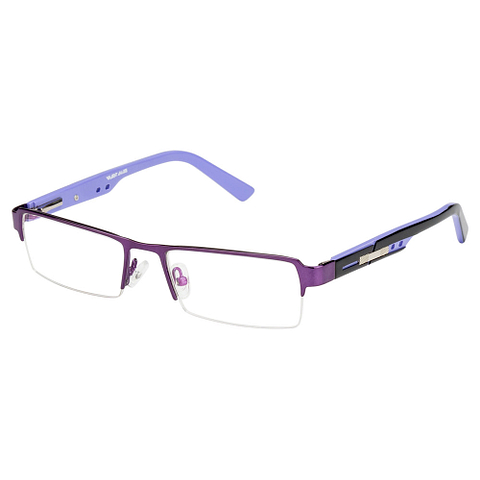 Buy Purple Half Rim Rectangle Vincent Chase SLEEK STEEL VC BE 7317