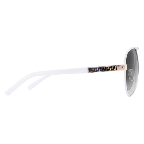 BRANDED Gold Full Rim Aviator left side