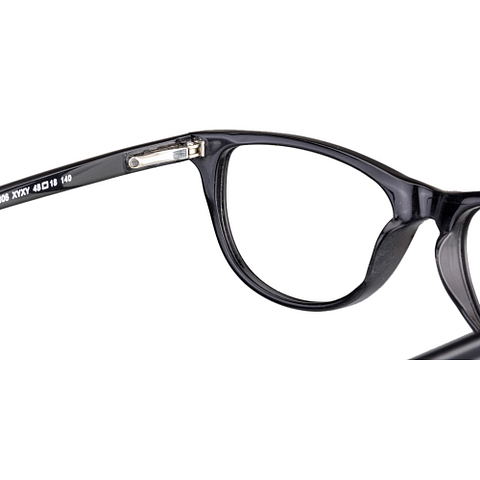 Vincent Chase Online Black Full Rim Cat Eye left side