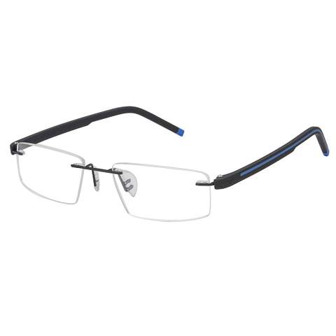 Lenskart Air Online Black Rimless Rectangle right side