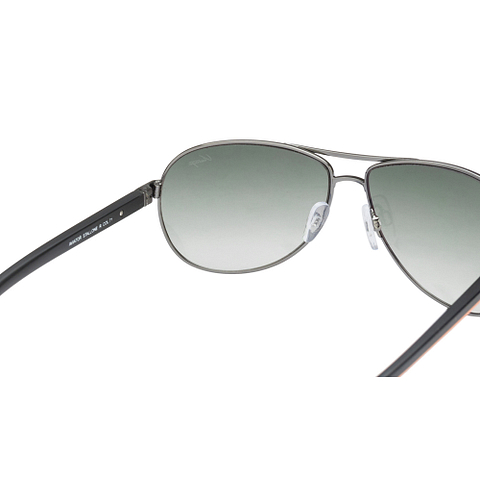 Vintage Mid Gunmetal Full Rim Aviator right side